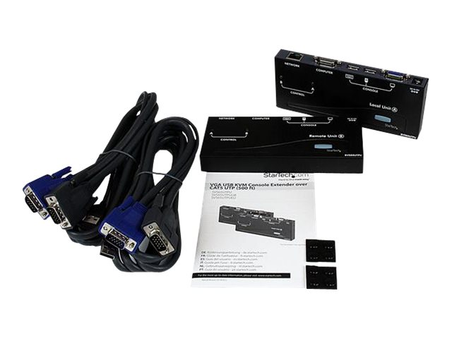 StarTech.com USB VGA KVM Console Extender over CAT5 UTP - KVM extender - over CAT 5 - up to 150 m