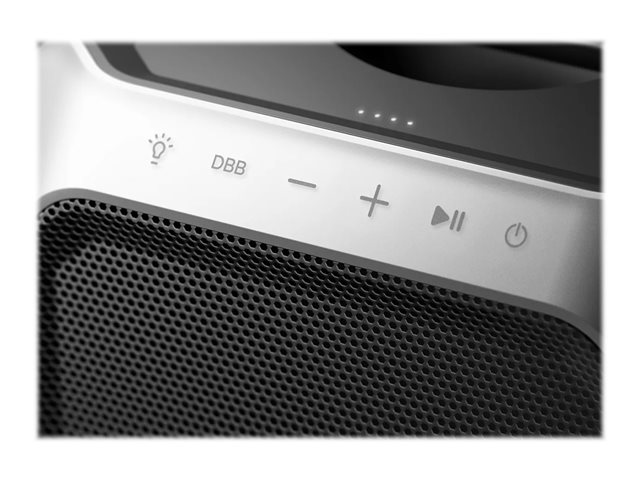 Philips TAX7207 - Party speaker - 2.1-channel - wireless - Bluetooth - App-controlled - 80 Watt - 2-way