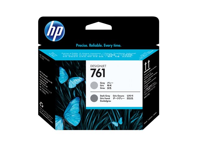 HP 761 - Grey, dark grey - printhead - for DesignJet T7100, T7200, T7200 Production Printer