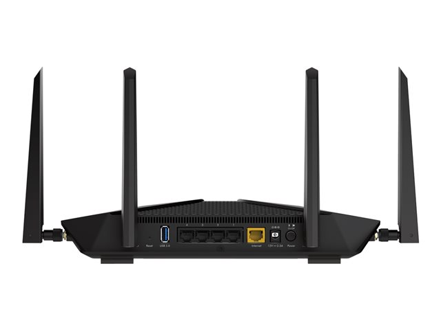 NETGEAR Nighthawk RAX50 - Wireless router 4-port switch - 1GbE - Wi-Fi 6 - Dual Band