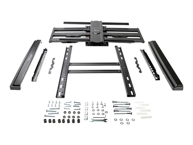 StarTech.com TV Wall Mount supports up to 100 inch VESA Displays, Low Profile Full Motion TV Wall Mount for Large Displays, Heavy Duty Adjustable Tilt/Swivel Articulating Arm Bracket - Cable Management (FPWARTS2) - Bracket - full-motion adjustable arm - for TV - steel - screen size: up to 100\" - wall-mountable