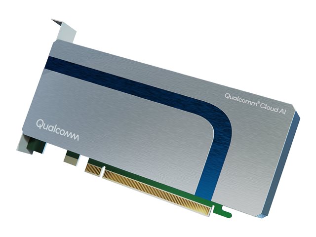 Qualcomm Cloud AI 100 Accelerator - GPU computing processor - 16 GB LPDDR4X - PCIe 4.0 x8 low profile
