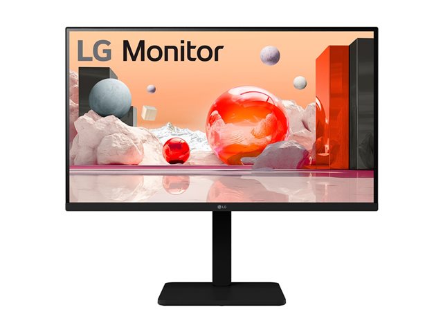 LG 27BA450-B - LED monitor - 27\" - 1920 x 1080 Full HD (1080p) @ 100 Hz - IPS - 250 cd/m² - 1300:1 - 5 ms - HDMI, VGA, DisplayPort - speakers