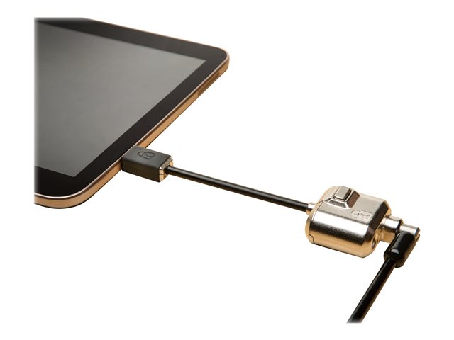 Kensington MiniSaver Mobile Lock - Notebook locking cable - black - 1.8 m