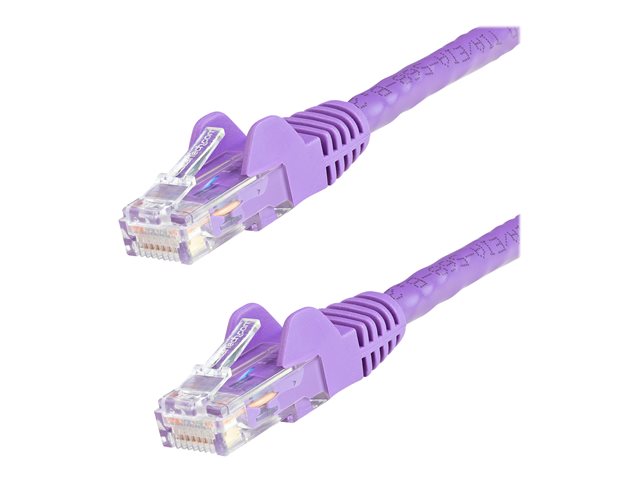 50 ft Purple Snagless Cat6 Patch Cable