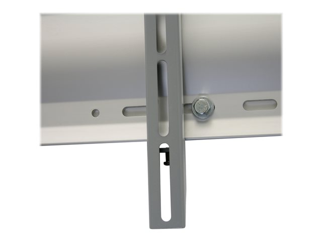 Ergotron WM - Mounting kit (wall plate, 2 brackets) - low profile - for flat panel - extruded aluminium, steel - silver - screen size: 32\"-120\"