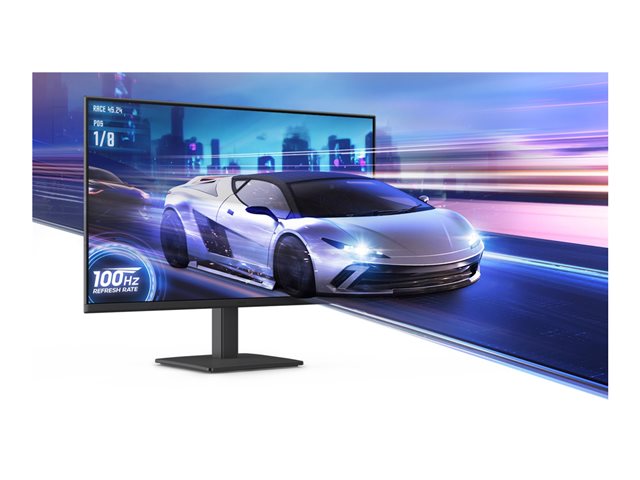 Samsung Essential S3 S27D302GAU - S30GD Series - LED monitor - 27\" - 1920 x 1080 Full HD (1080p) @ 100 Hz - IPS - 250 cd/m² - 1000:1 - 5 ms - HDMI, VGA - black