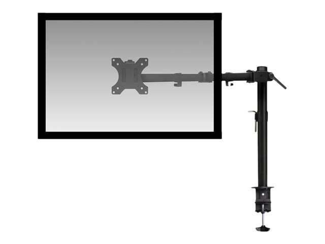 Bevestigingskit (klem, pakkingringklem, stand) - instelbare arm - voor LCD-scherm - plastic, aluminium, staal - schermgrootte: 10\"-32\" - te monteren op bureau