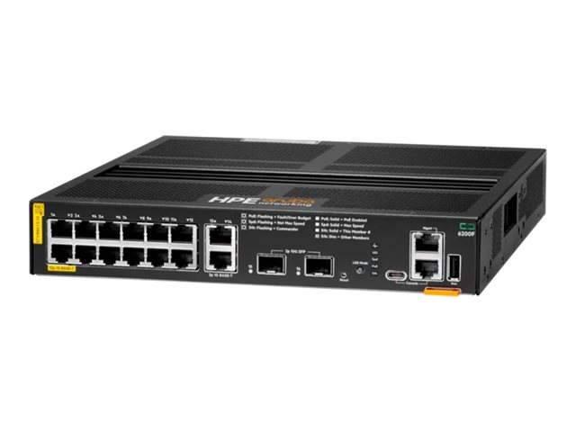 ARUBA 6200F 12G CL4 2G/2SFP+ 139W EU EN