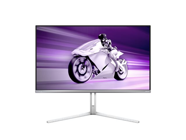 Philips Evnia 8000 32M2N8900 - OLED monitor - gaming - 32\" (31.5\" viewable) - 3840 x 2160 4K @ 240 Hz - 1000 cd/m² - 1500000:1 - DisplayHDR 400 True Black - 0.03 ms - 2xHDMI, DisplayPort, USB-C - speakers - white