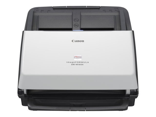 Canon imageFORMULA DR-M160II - Document scanner - CMOS / CIS - Duplex - 216 x 3000 mm - 600 dpi - up to 60 ppm (mono) / up to 60 ppm (colour) - ADF (60 sheets) - up to 7000 scans per day - USB 2.0