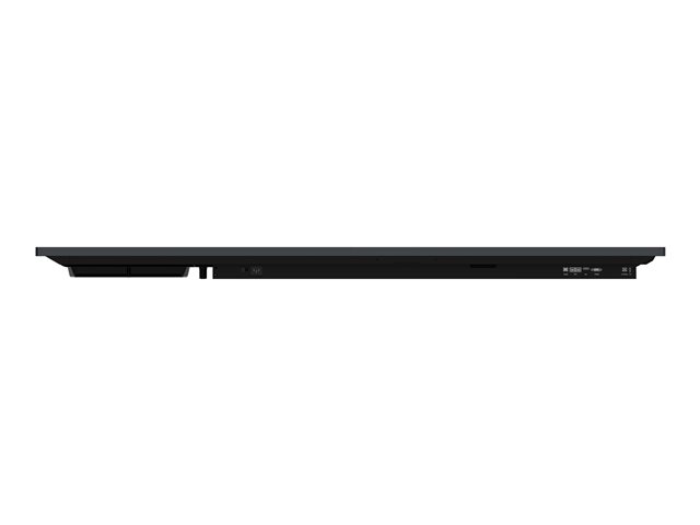 iiyama ProLite TE7514MIS-B1AG - 75\" Diagonal Class LED-backlit LCD display - interactive digital signage - with touchscreen - 4K UHD (2160p) 3840 x 2160 - matte black