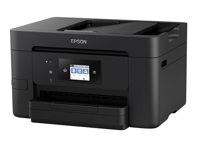 Epson WorkForce Pro WF-4725DWF - Multifunction printer - colour - ink-jet - A4 (210 x 297 mm) (original) - A4/Legal (media) - up to 20 ppm (printing) - 250 sheets - 33.6 Kbps - USB 2.0, Gigabit LAN, Wi-Fi(n), USB host, NFC
