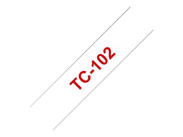 Brother - Roll (1.3cm x 7.6m) 1 roll(s) labels - for P-Touch PT-10, PT-12, PT-12N, PT-15, PT-150, PT-170K, PT-20, PT-25, PT-6, PT-8