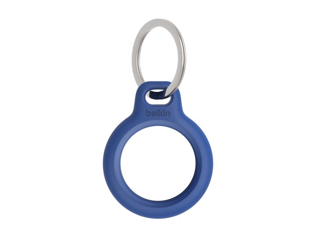 Belkin Secure holder with Keyring for Airtag - 2 Pack Blue