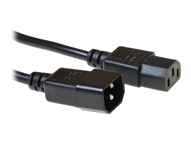 POWERCORD C13 - C14 BK 10.00M