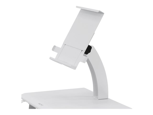 Ergotron SV10 Easel - Mounting component ( holder ) for tablet - medical - steel - white - screen size: up to 12\"
