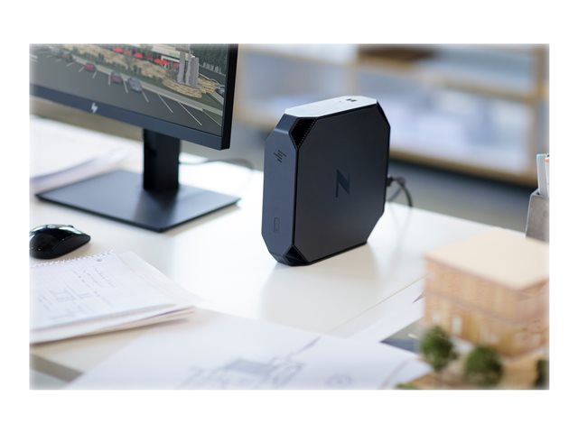 HP Workstation Z2 Mini G4 Performance - Mini - 1 x Core i7 8700 / 3.2 GHz - RAM 32 GB - SSD 1 TB - HP Z Turbo Drive, NVMe - Quadro P1000 / UHD Graphics 630 - GigE - Win 10 Pro 64-bit - monitor: none - keyboard: Belgium