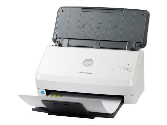 HP Scanjet Pro 3000 s4 Sheet-feed - Document scanner - CMOS / CIS - Duplex - 216 x 3100 mm - 600 dpi x 600 dpi - up to 40 ppm (mono) - ADF (50 sheets) - up to 4000 scans per day - USB 3.0