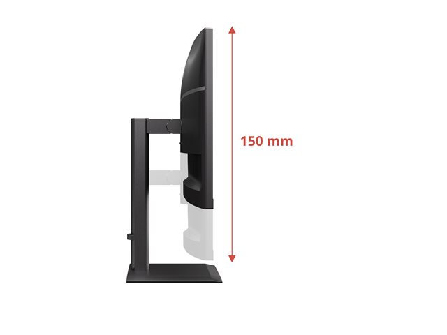 27\", UHD, 60Hz, 400nits, HAS, AntiBL (HW), Docking,