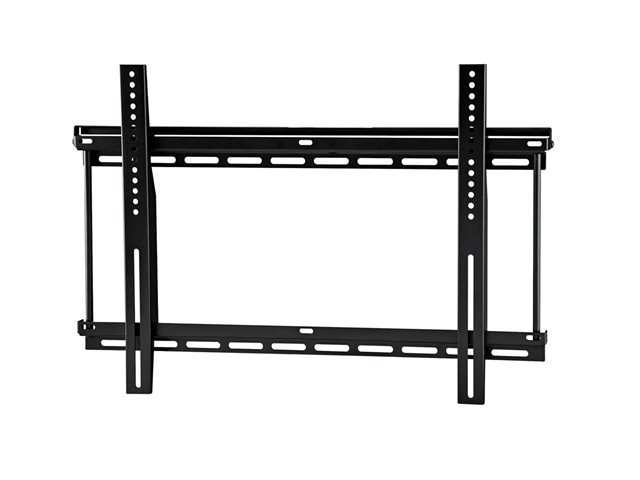 Ergotron Neo-Flex - Mounting kit (wall plate, locking bar, 2 rails) - Fixed, Ultra Heavy Duty - for flat panel - black - screen size: 37\"-80\"