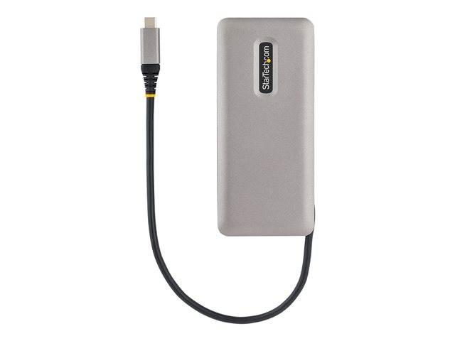 StarTech.com 4-Port USB-C Hub, 1x USB-A and 3x USB-C Ports, USB 3.1 10Gbps, Bus Powered, USB Type C Hub with 9.8in (25cm) Wrap-Around Cable, Portable USB-C to USB-A Hub - USB Expansion Hub (HB31CM1A3CB) - Hub - 1 x USB 3.2 Gen 2 + 3 x USB-C 3.2 Gen 2