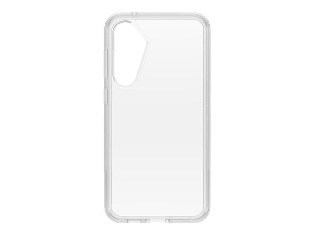OtterBox Symmetry Series - Back cover for mobile phone - polycarbonate, synthetic rubber - clear - for Samsung Galaxy S23 FE