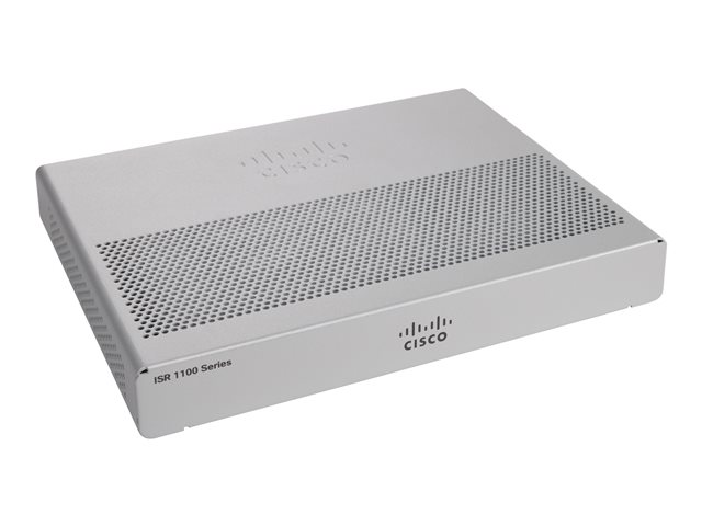 Cisco Integrated Services Router 1101 - Router 4-port switch - 1GbE - - rack-mountable