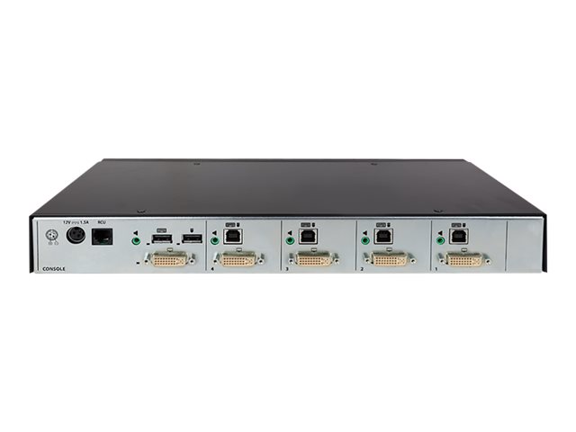 SEC.SW.DVI-D SINGLE HD 4 PORT. 1 stk