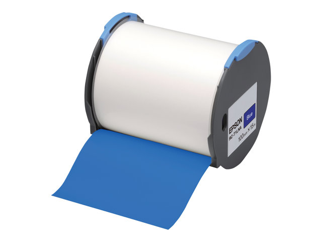 Epson RC-T1LNA - Polyolefin - self-adhesive - blue - Roll (10 cm x 15 m) 1 roll(s) plastic tape - for LabelWorks Pro100