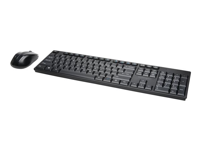 Pro Fit Low-Profile Wireless Desktop Set Black (Azerty - Belgium)