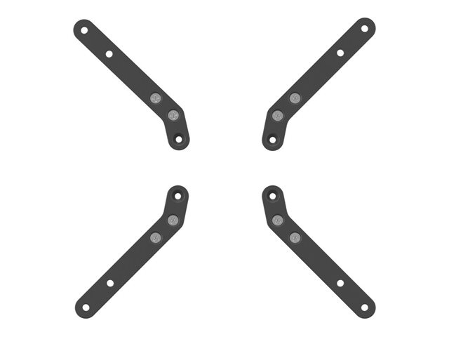 Vogel's MOMO A003 - 4 pieces mounting component (VESA extenders) - black - monitor arm