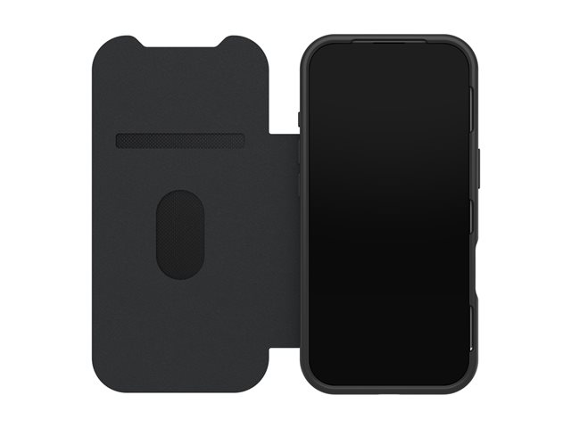 OtterBox React Folio MagSafe Apple iPhone 17 Pro Black Crystal - clear/black
