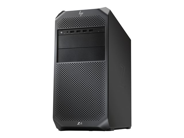 HP Workstation Z4 G4 - MT - 4U - 1 x Xeon W-2123 / 3.6 GHz - vPro - RAM 32 GB - SSD 256 GB, HDD 2 TB - DVD-Writer - no graphics - GigE - Win 10 Pro 64-bit - monitor: none - black