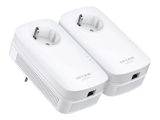TP-Link TL-PA8010P KIT - Starter Kit - powerline adapter 1GbE, HomePlug AV (HPAV), HomePlug AV (HPAV) 2.0 - wall-pluggable