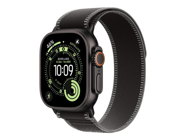 49mm Black/Charcoal TrailLoop-S/M - Black Titanium Finish
