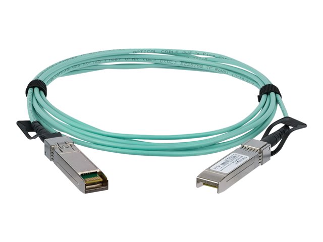 StarTech.com Cisco SFP-10G-AOC3M Compatible 3m/9.84ft 10G SFP+ to SFP+ Active Optical Fiber, 10Gbps SFP Plus/Mini GBIC/Transceiver Module Cable, Cisco Firepower ASR1000, 10GE SFP+ Cable - Lifetime Warranty (SFP10GAOC3M) - 10GBase direct attach cable