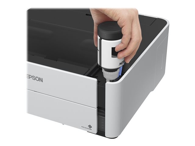Epson EcoTank ET-M1180 - Printer - B/W - Duplex - ink-jet - refillable - A4/Legal - 1200 x 2400 dpi - up to 20 ppm - capacity: 250 sheets - USB 2.0, LAN, Wi-Fi