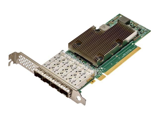 Broadcom NetXtreme E-Series P425G - Network adapter - PCIe 4.0 x16 low profile - 10/25 Gigabit SFP28 x 4