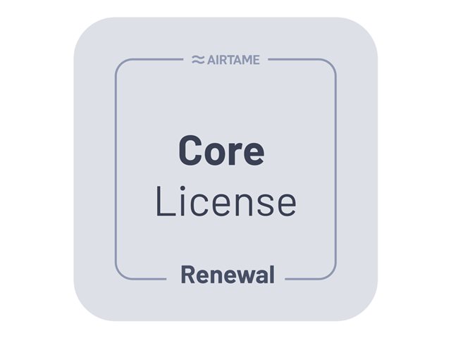Airtame Core - Subscription licence renewal (1 year) - hosted