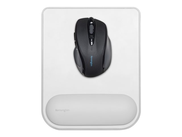 Kensington ErgoSoft - Mouse pad with wrist pillow - grey