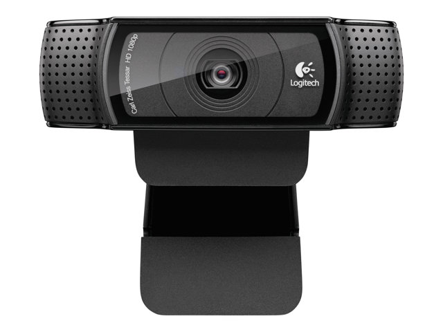Logitech HD Pro Webcam C920 - Webcam - colour - 1920 x 1080 - audio - USB 2.0 - H.265