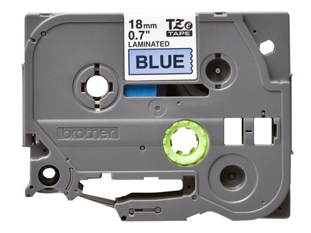 Brother TZe-541 - Self-adhesive - black on blue - Roll (1.8 cm x 8 m) 1 cassette(s) laminated tape - for Brother PT-P750, P950, P-Touch PT-D800, E310, P900, P950, P-Touch Cube Plus PT-P710