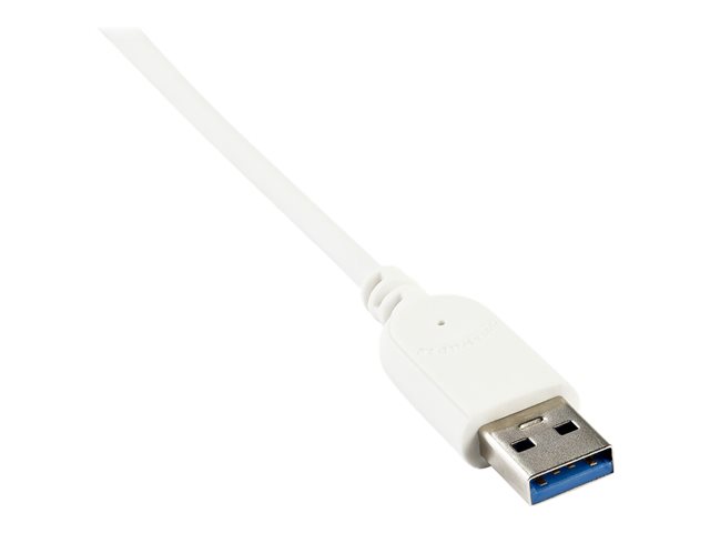 3 Port Portable USB 3.0 Hub plus GbE