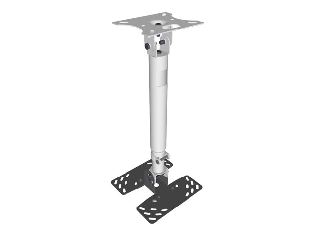 Vision - Mounting kit (ceiling mount) - for flat panel - steel - white, black - screen size: 32\"-50\"