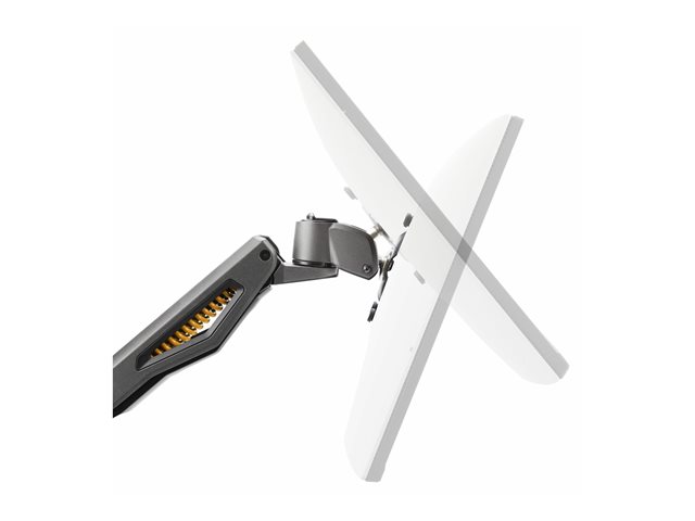 StarTech.com Desk Mount Monitor Arm, Up To 32\" Display, C-Clamp, TAA - Mounting kit (articulating arm, C-clamp) - for Monitor - plastic, steel - black - screen size: 17\"-27\" - desk-mountable - TAA Compliant