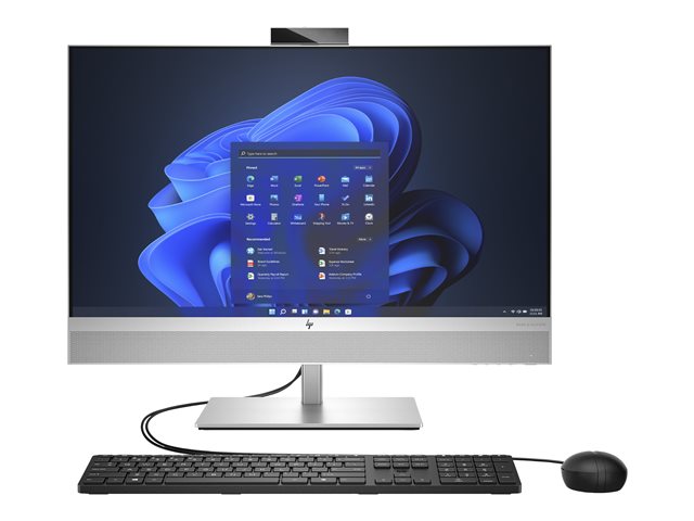 HP EliteOne 870 G9 - Wolf Pro Security - all-in-one - Core i5 13500 / 2.5 GHz - vPro - RAM 16 GB - SSD 512 GB - NVMe - UHD Graphics 770 - GigE, 802.11ax (Wi-Fi 6E), Bluetooth Dual-Mode - WLAN: 802.11a/b/g/n/ac/ax (Wi-Fi 6E), Bluetooth 5.3 wireless card - Win 11 Pro - monitor: LED 27\" 2560 x 1440 (QHD) @ 60 Hz touchscreen - with HP Wolf Pro Security Edition (1 year)