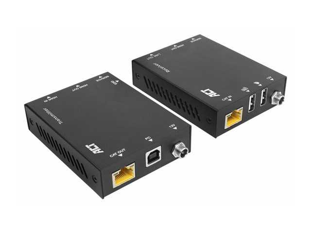 4K HDMI 2.0 KVM extender set over CAT6Aup to 70 meters