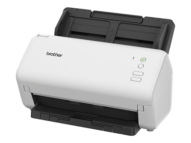 Brother ADS-4100 - Document scanner - Dual CIS - Duplex - A4 - 600 dpi x 600 dpi - up to 35 ppm (mono) / up to 35 ppm (colour) - ADF (60 sheets) - up to 5250 scans per day - USB 3.0, USB 2.0 (Host)