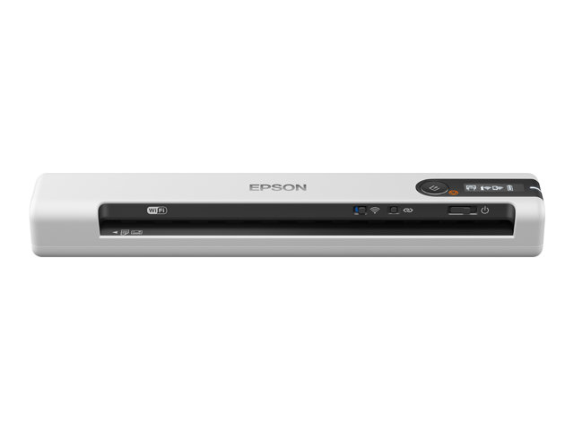 Epson WorkForce DS-80W - Document scanner - Contact Image Sensor (CIS) - A4 - 600 dpi x 600 dpi - up to 15 ppm (mono) / up to 15 ppm (colour) - up to 300 scans per day - USB 2.0, Wi-Fi(n)